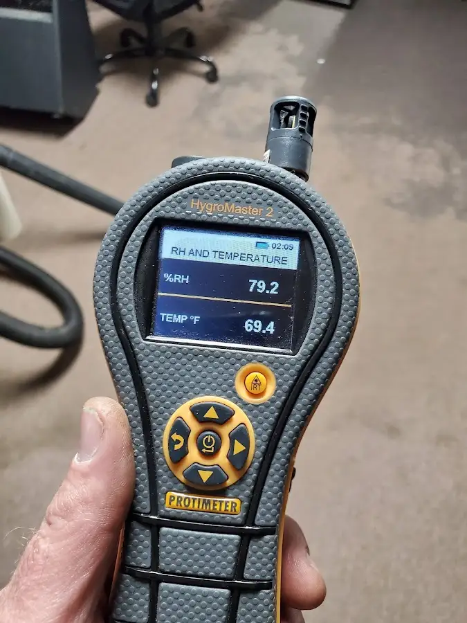 Moisture meter humidity assessment for Mold Remediation & Removal in Montclair